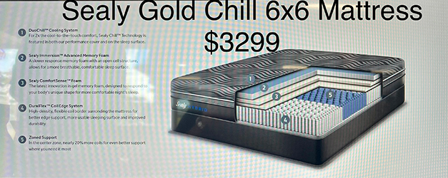 sealy gold chill mattress